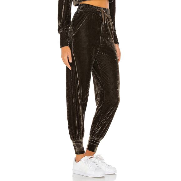 Michael Costello x REVOLVE Charcoal Green Paper Bag Jogger Pant Size S NWOT - Picture 4 of 12